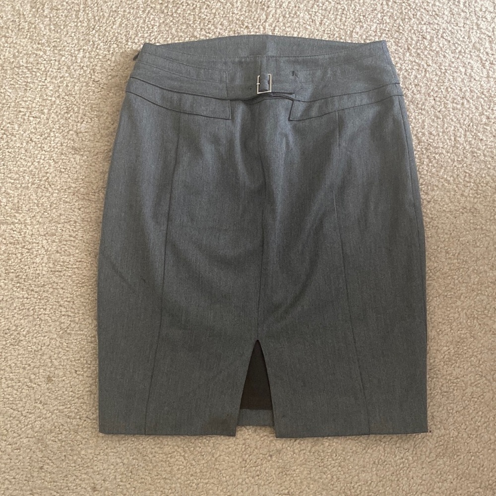 Express Gray Skirt